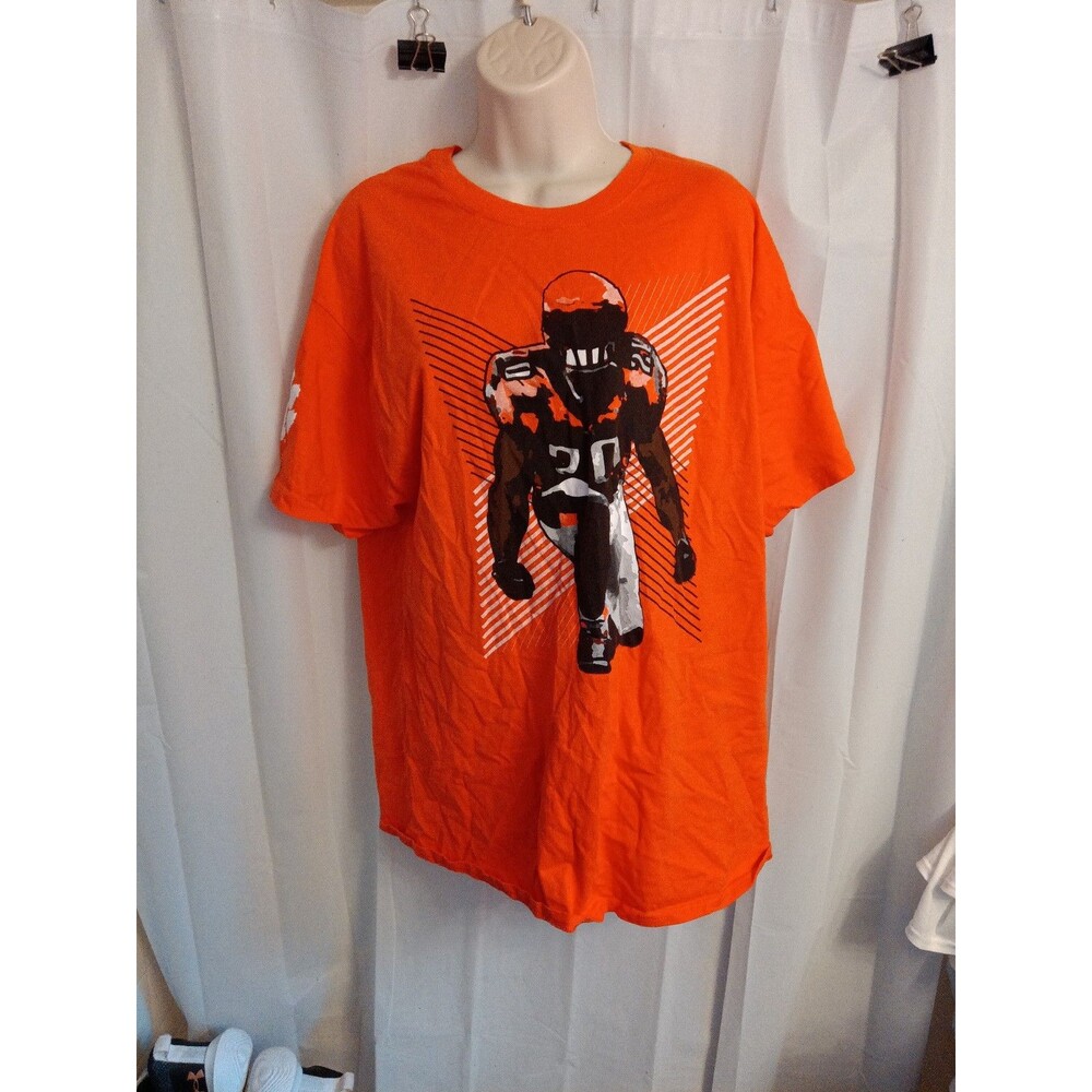 CLEMSON TIGERS #20 Brian Dawkins Orange Throwback Champion Jersey XL